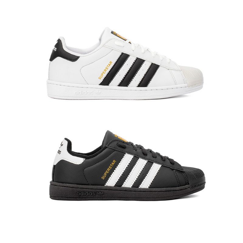 Combo 2 Pares Adidas Superstar Novo