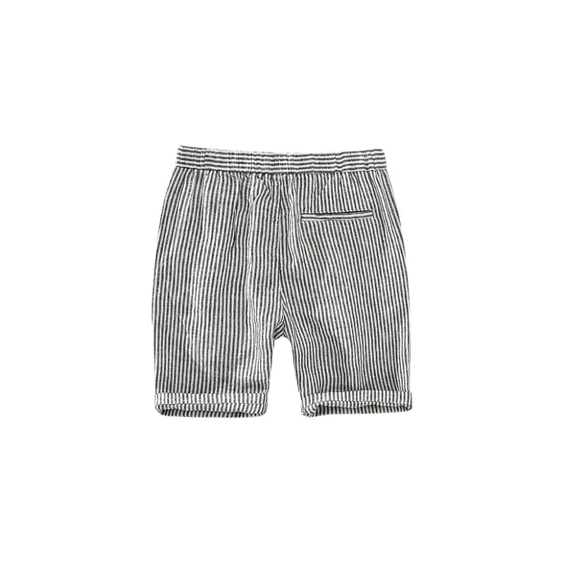 Bermuda Linho Masculina Romenzi Listrada RZ497