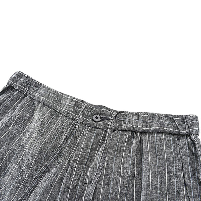 Bermuda Linho Masculina Romenzi Listrada RZ497