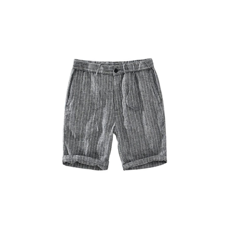 Bermuda Linho Masculina Romenzi Listrada RZ497