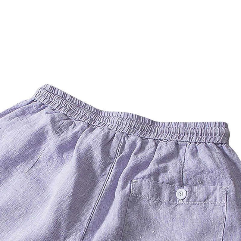 Bermuda Linho Masculina Romenzi Phuket RZ499