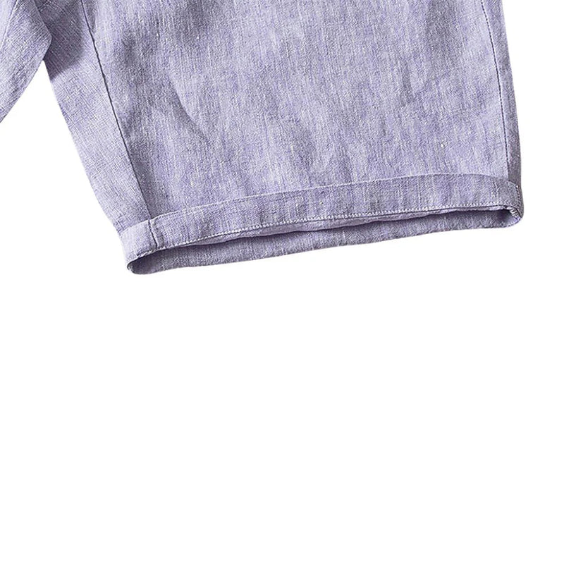 Bermuda Linho Masculina Romenzi Phuket RZ499