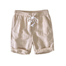 Bermuda Masculina de Linho Listrada Romenzi RZ506