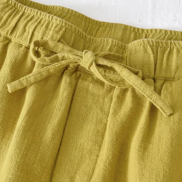 Bermuda Masculina de Linho Romenzi RZ505