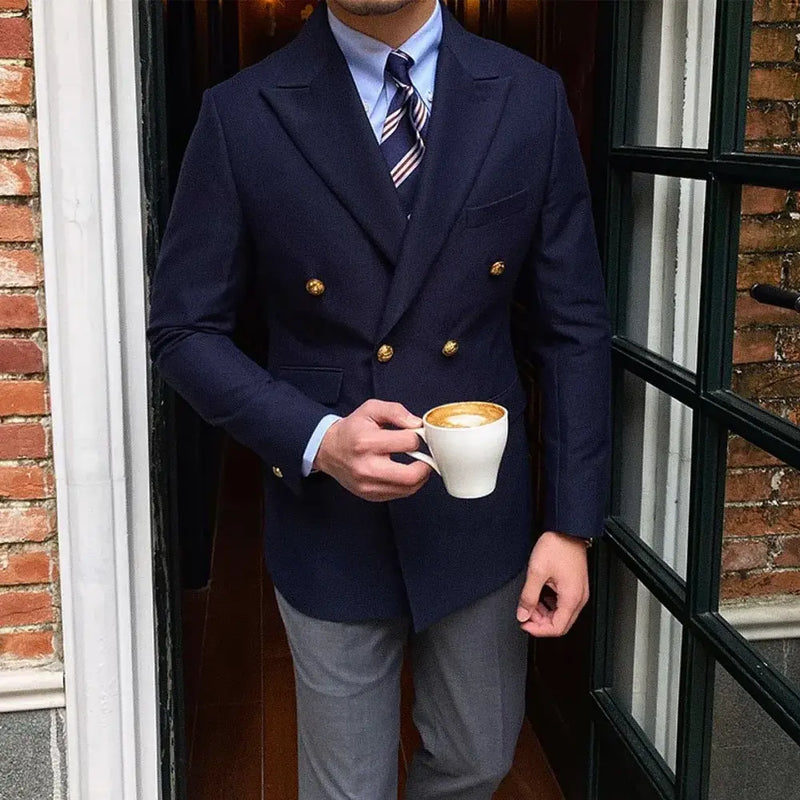 Blazer Masculino Transpassado Romenzi RZ062