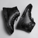 Bota de Couro Masculina Romenzi Black RZ280