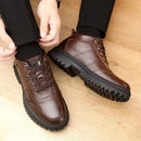 Bota Masculina de Couro Acolchoada Romenzi RZ290