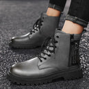 Bota Masculina de Couro Romenzi RZ292