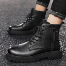 Bota Masculina de Couro Romenzi RZ292