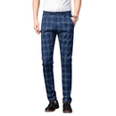 Calça Casual Masculina Xadrez Listrada Romenzi RZ257