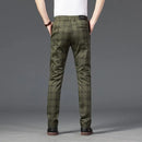 Calça Casual Masculina Xadrez Listrada Romenzi RZ257