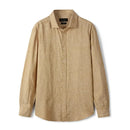 Camisa de Linho Lisa Masculina Romenzi RZ790