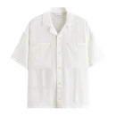 Camisa de Linho Masculina com Contraste Romenzi RZ791