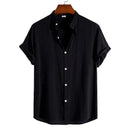 Camisa de Linho Masculina Gola Padre Romenzi RZ793