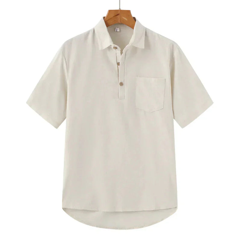 Camisa de Linho Masculina Romenzi Medelín RZ794