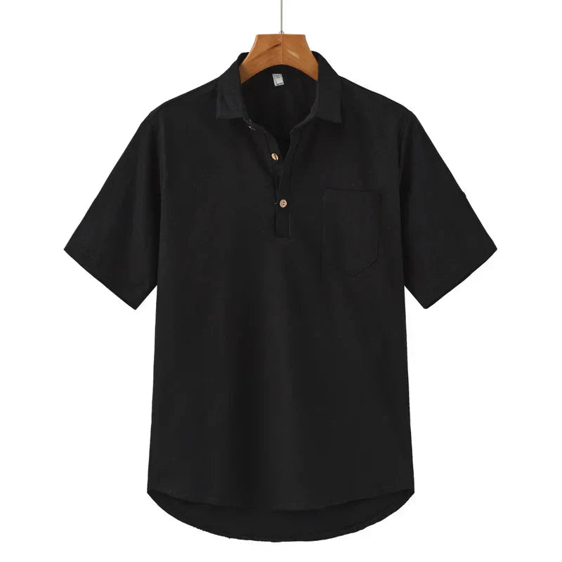 Camisa de Linho Masculina Romenzi Medelín RZ794