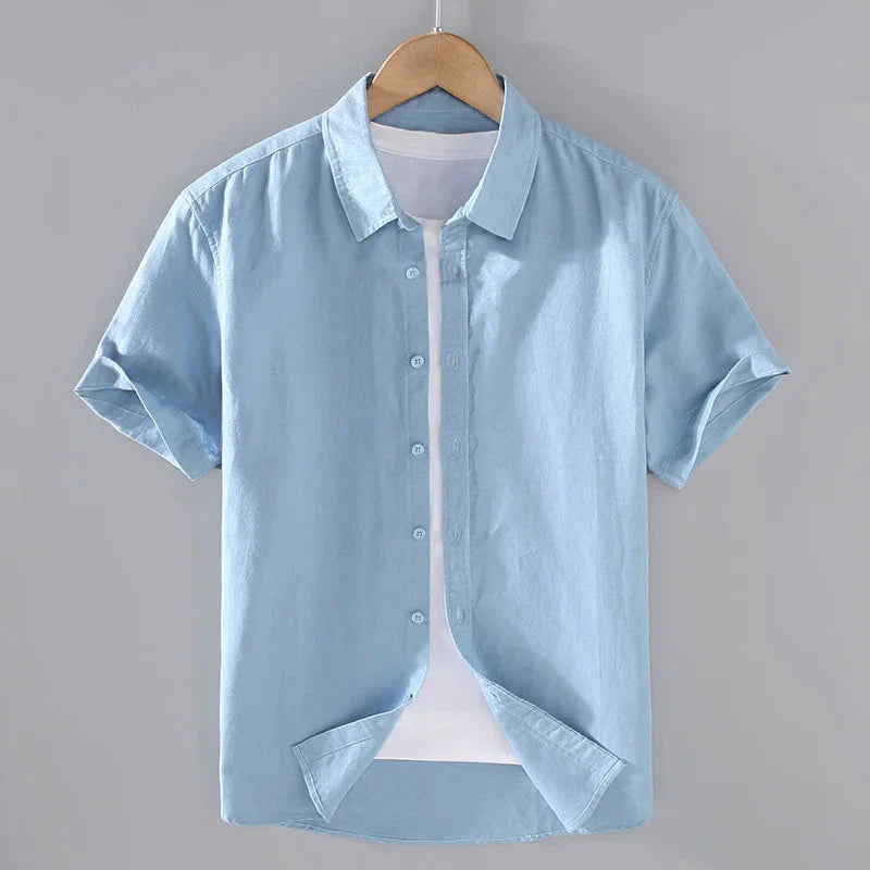 Camisa de Linho Masculina Romenzi RZ796
