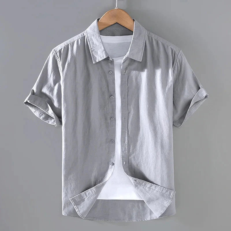 Camisa de Linho Masculina Romenzi RZ796