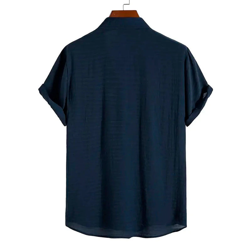 Camisa Manga Curta Básica Romenzi Modern RZ571