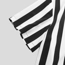 Camisa Manga Curta com Gola Padre Listrada Romenzi RZ572