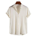 Camisa Manga Curta Romenzi Playa Off White RZ591