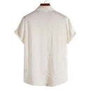 Camisa Manga Curta Romenzi Playa Off White RZ591