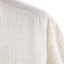 Camisa Manga Curta Romenzi Playa Off White RZ591