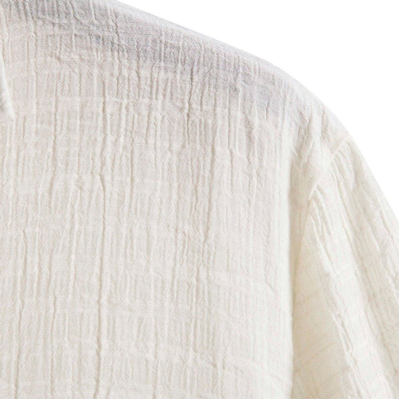 Camisa Manga Curta Romenzi Playa Off White RZ591