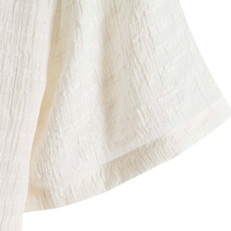 Camisa Manga Curta Romenzi Playa Off White RZ591