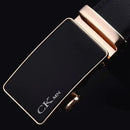 Cinto de Couro Masculino de Fivela Automática CKMN Romenzi RZ346