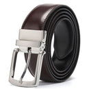 Cinto Social Masculino de Couro Romenzi Noir RZ463