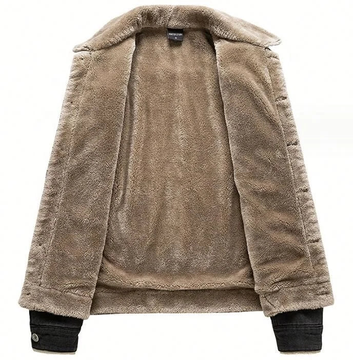 Jaqueta Jeans Masculina Forrada Romenzi RZ233