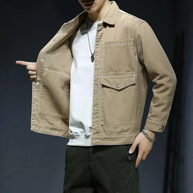 Jaqueta Jeans Masculina Romenzi Atemporal RZ224