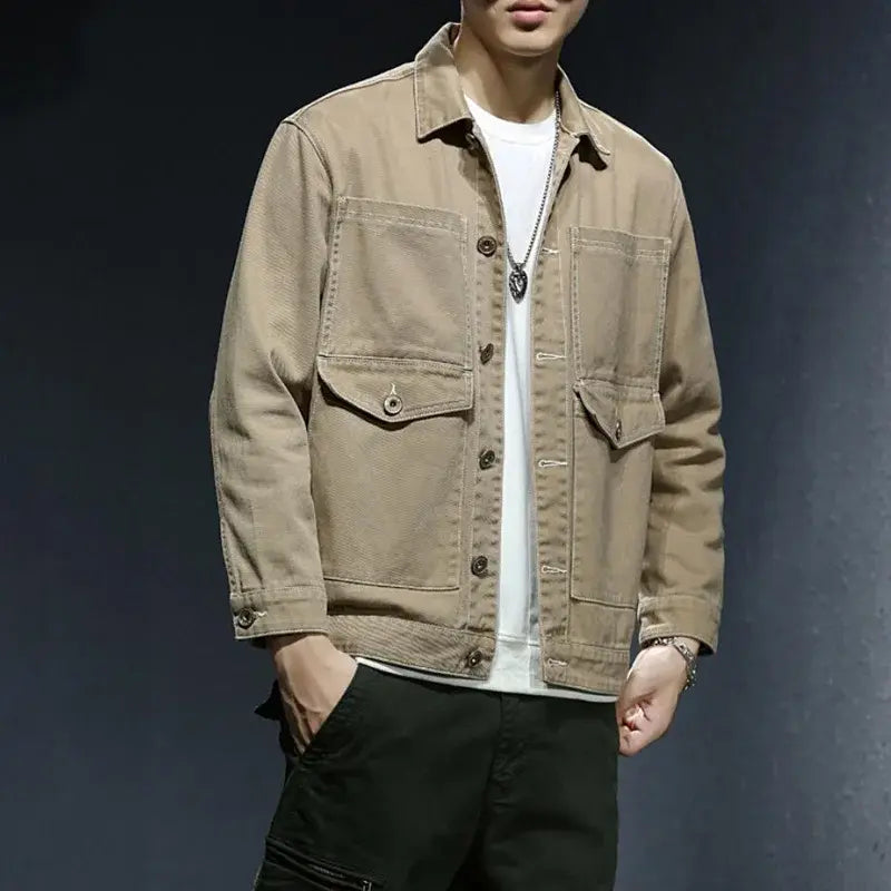 Jaqueta Jeans Masculina Romenzi Atemporal RZ224