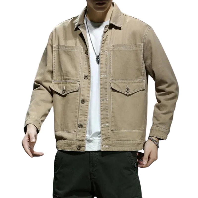 Jaqueta Jeans Masculina Romenzi Atemporal RZ224