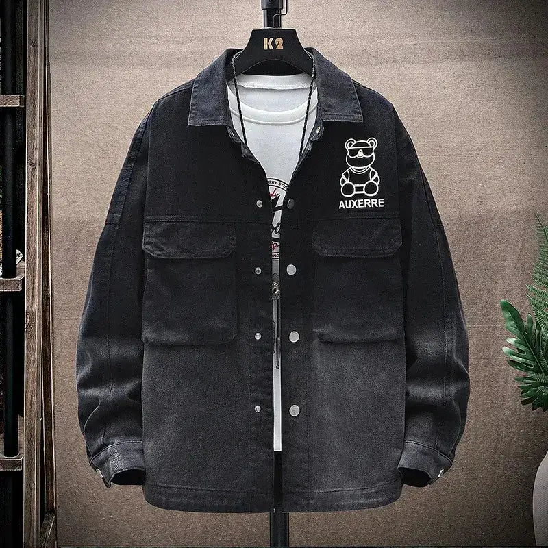 Jaqueta Jeans Masculina Romenzi Auxerre RZ248