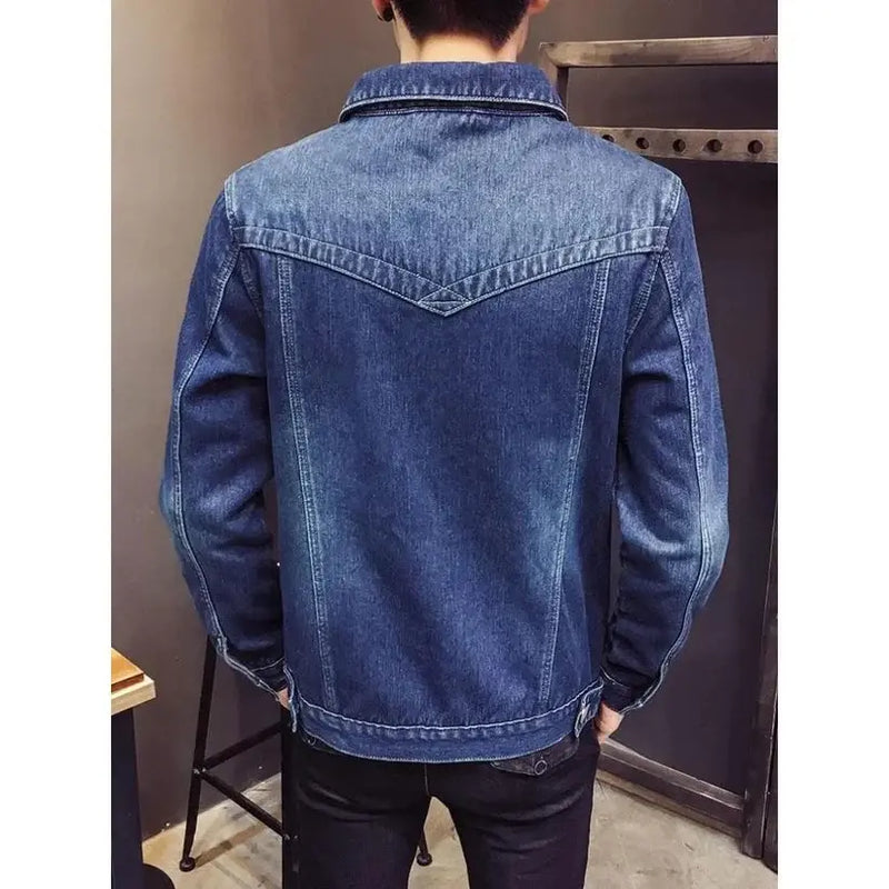 Jaqueta Jeans Masculina Romenzi Casual RZ232