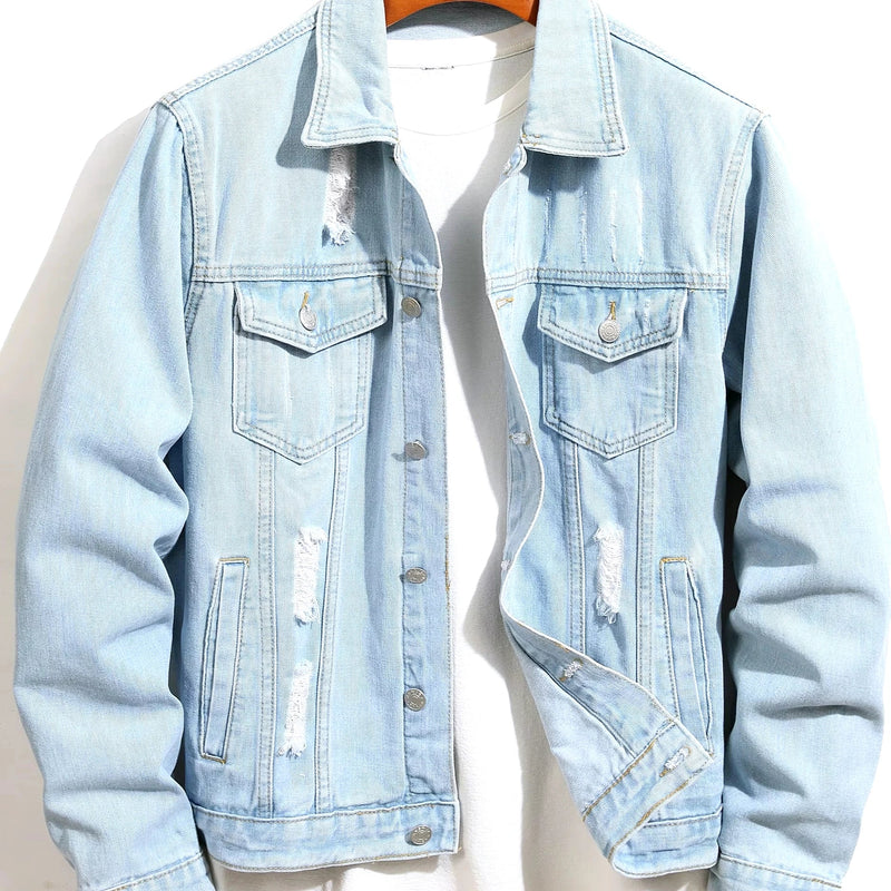 Jaqueta Jeans Masculina Romenzi Hyper RZ243