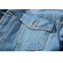 Jaqueta Jeans Masculina Romenzi Modern RZ245