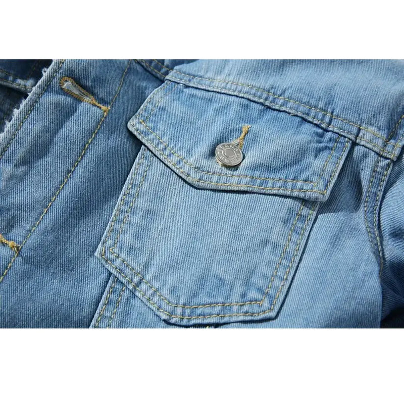 Jaqueta Jeans Masculina Romenzi Modern RZ245