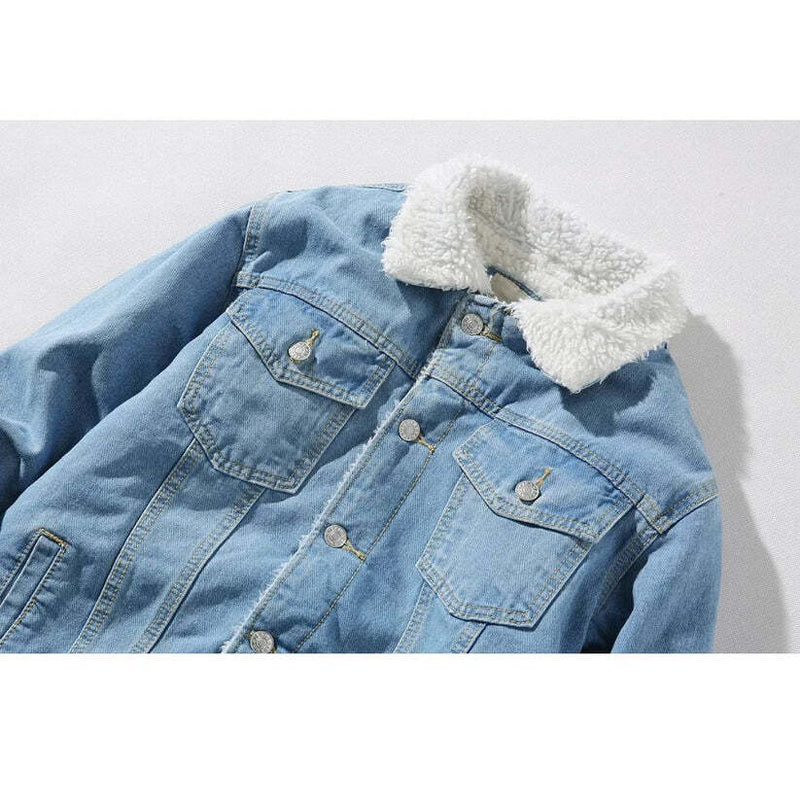 Jaqueta Jeans Masculina Romenzi Modern RZ245