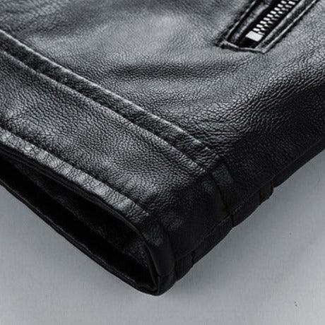 Jaqueta Masculina de Couro Original Romenzi RZ158