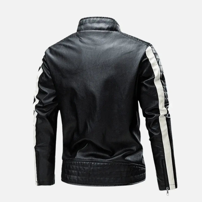 Jaqueta Masculina de Couro Original Romenzi RZ158