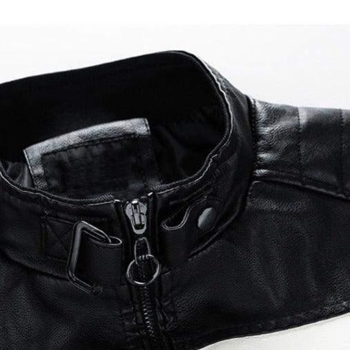 Jaqueta Masculina de Couro Original Romenzi RZ158