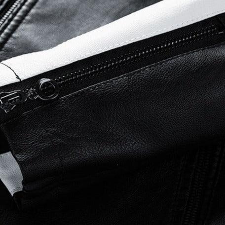 Jaqueta Masculina de Couro Original Romenzi RZ158