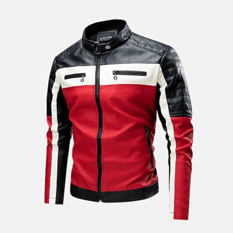 Jaqueta Masculina de Couro Original Romenzi RZ158