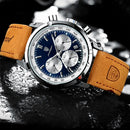 Relógio Masculino com Pulseira de Couro Romenzi RZ698